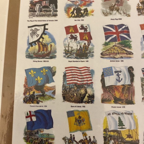 NWOT America’s Story Historic Puzzles: Evolution of The American Flag 550 Pieces - Picture 6 of 15